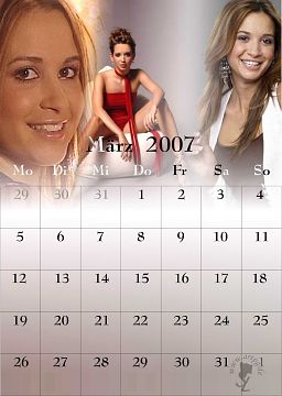 Monrose-Kalenderblatt März 2007