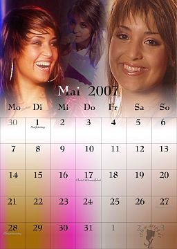 Monrose-Kalenderblatt Mai 2007