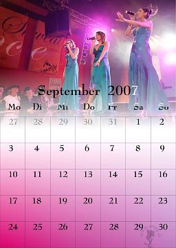 Monrose-Kalenderblatt September 2007