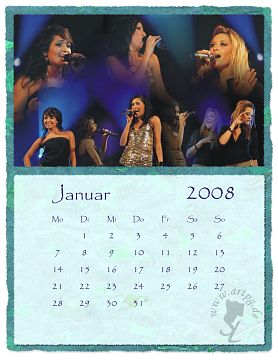 Monrose-Kalenderblatt Januar 2008